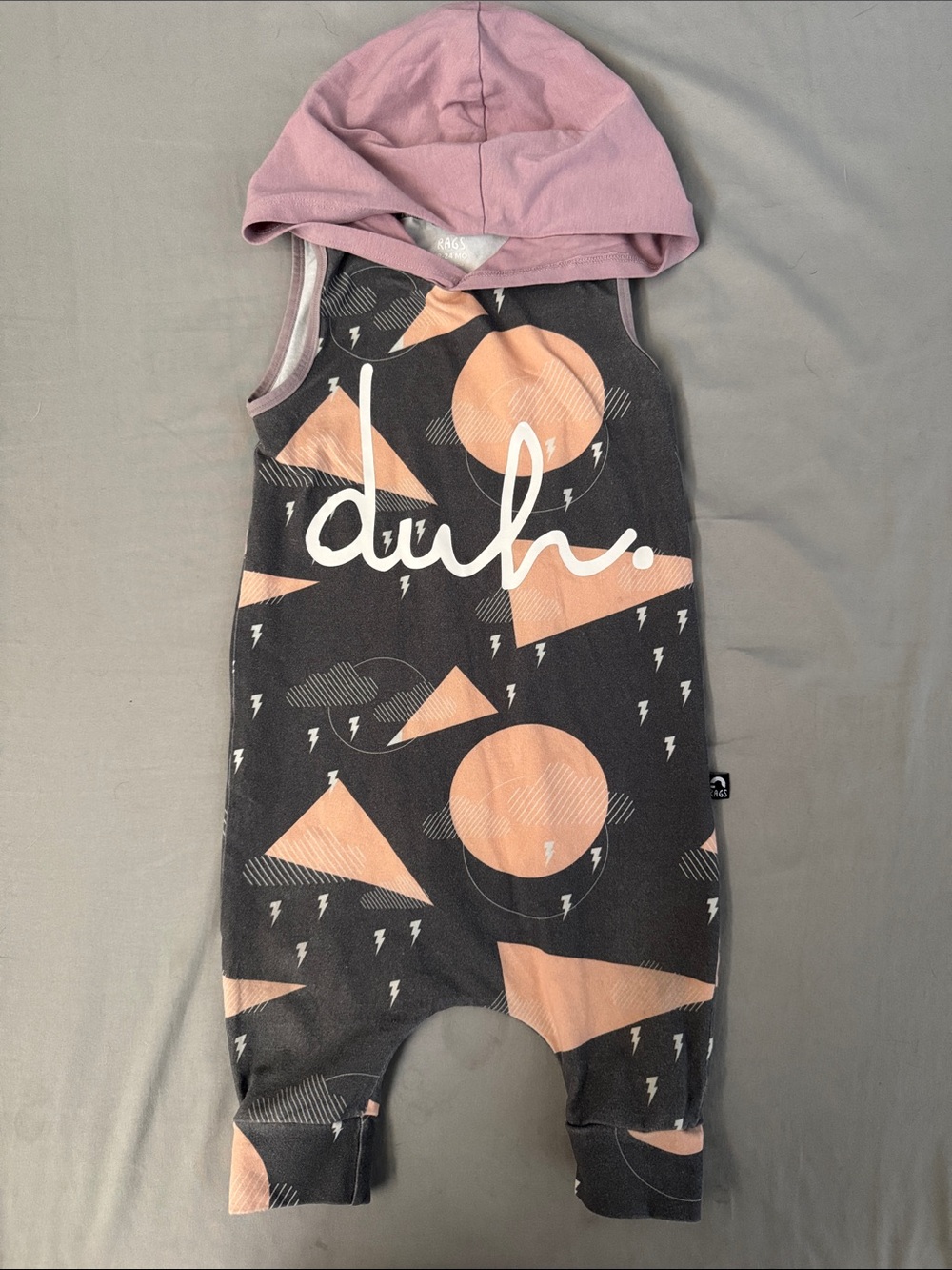 Rags Tank DUH romper 18-24m